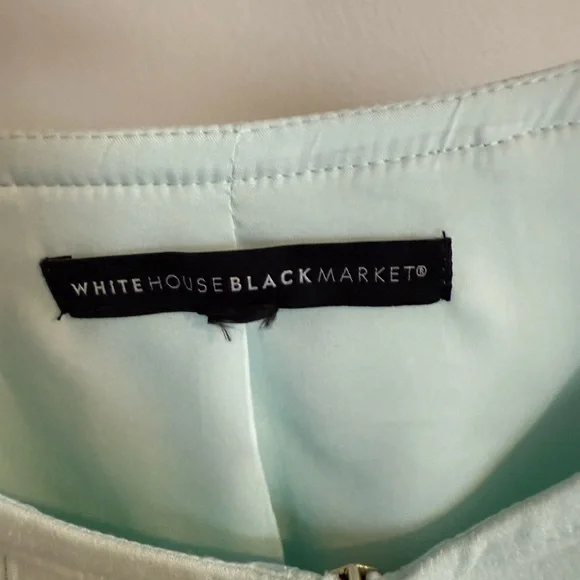 White House Black Market Light Green Jacket - Picture 5 of 5
